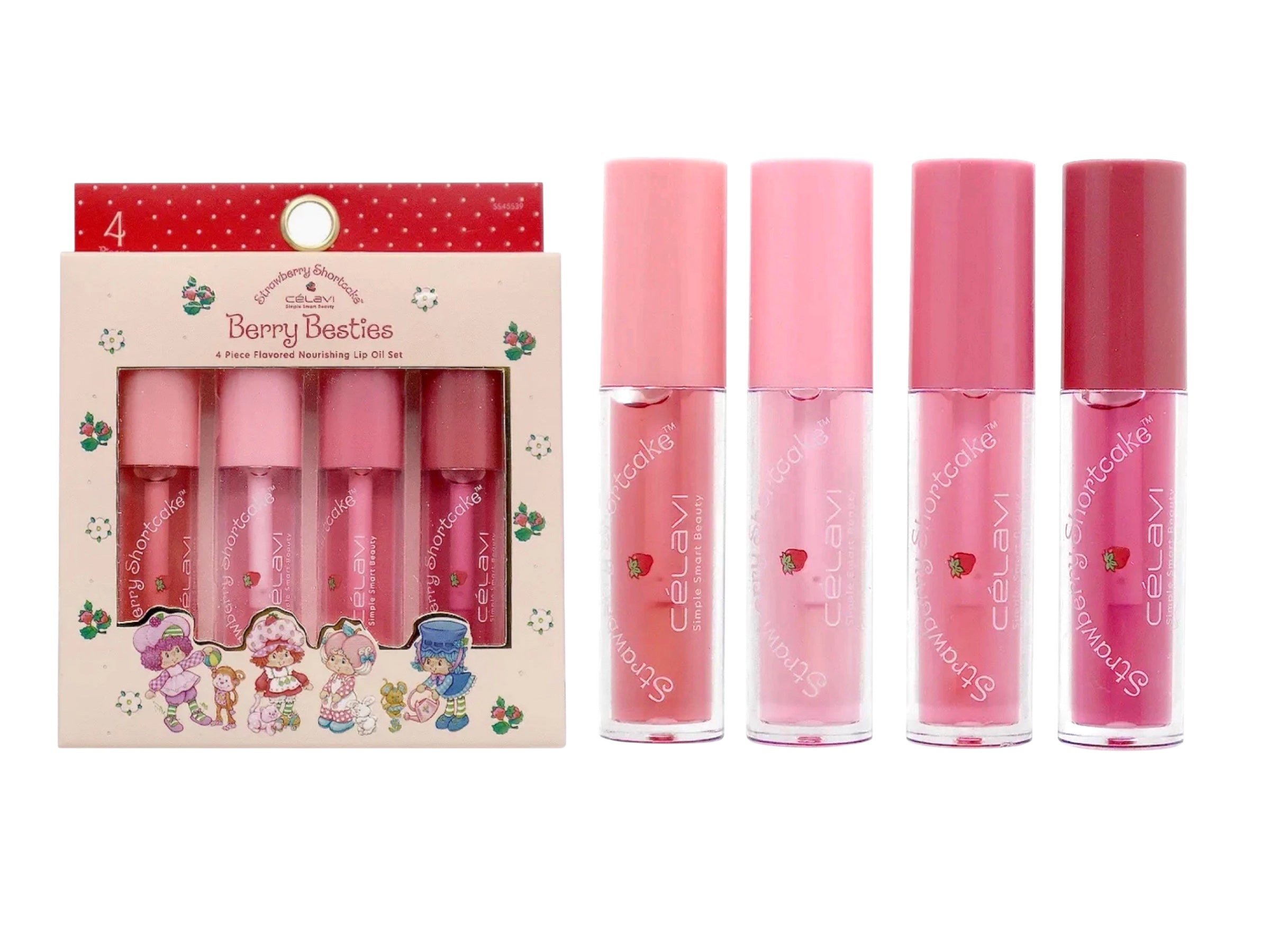 Strawberry Shortcake skincare,Cosmetic 3-Pc Sets