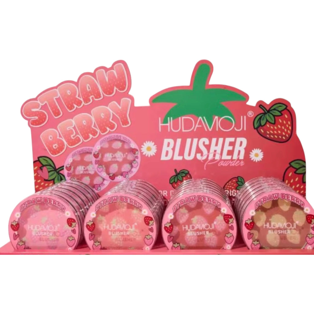 Strawberry cheeks Hudavioji blushes