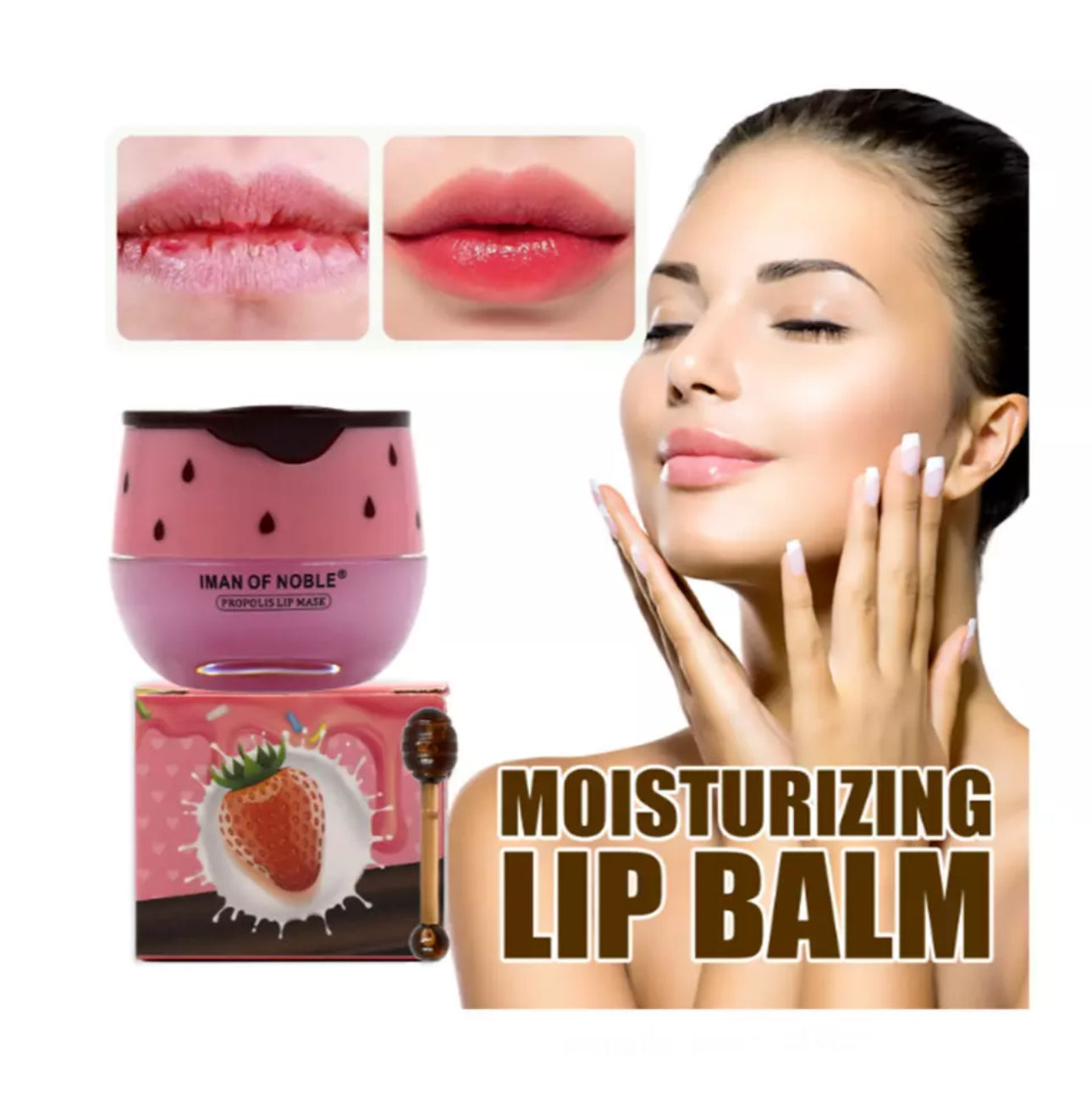 Iman Noble 2-pc Lip Mask Set!